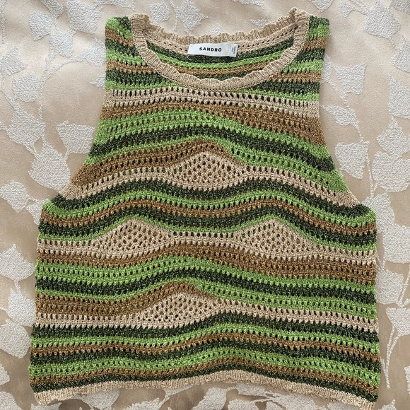 Sandro Metallic Tank NEW L octave - Picture 5 of 5